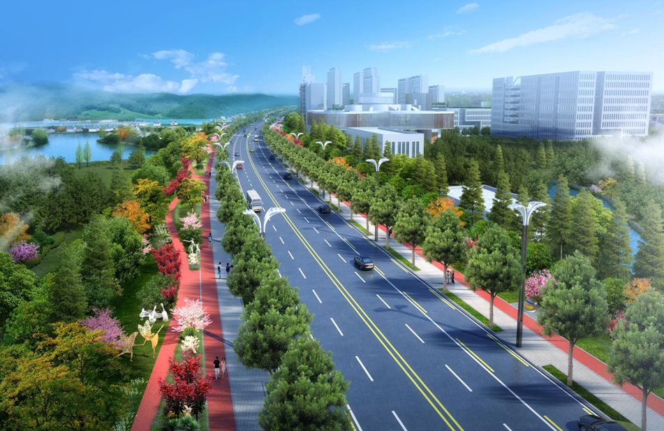 自贡市东部新城三期基础设施项目